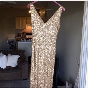 Gold Formal Gown $50.00 FIRM - Brand New Condition